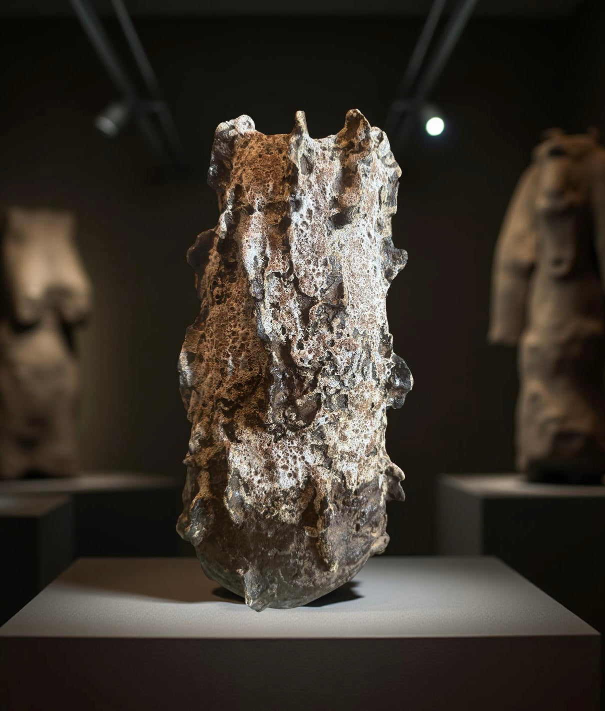 Lava Rock Ceramic Vase – Volcanic Textured Vessel